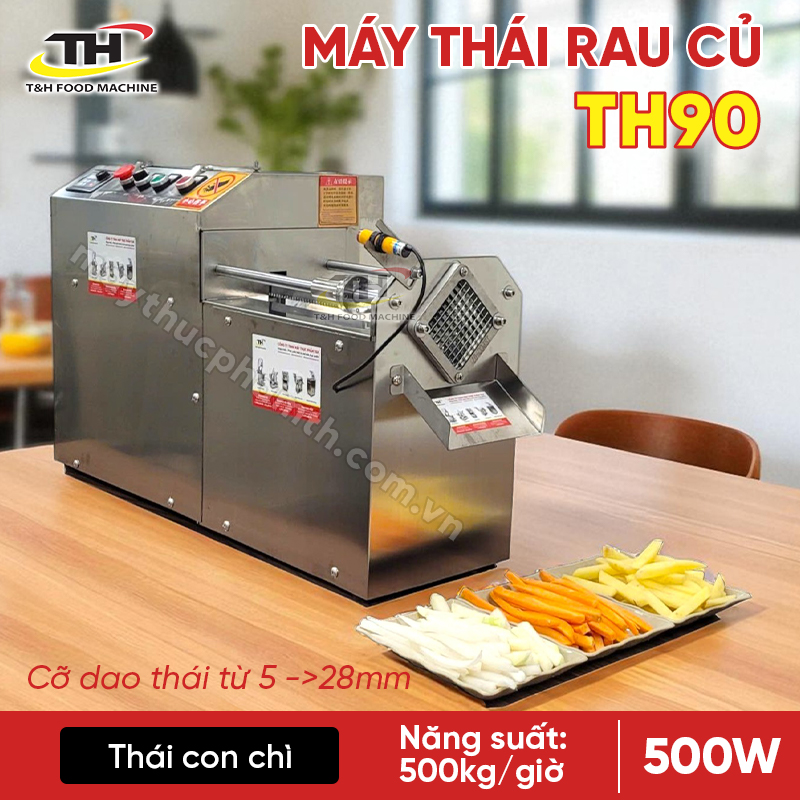 Máy Thái Rau Củ Con Chì Công Nghiệp TH90